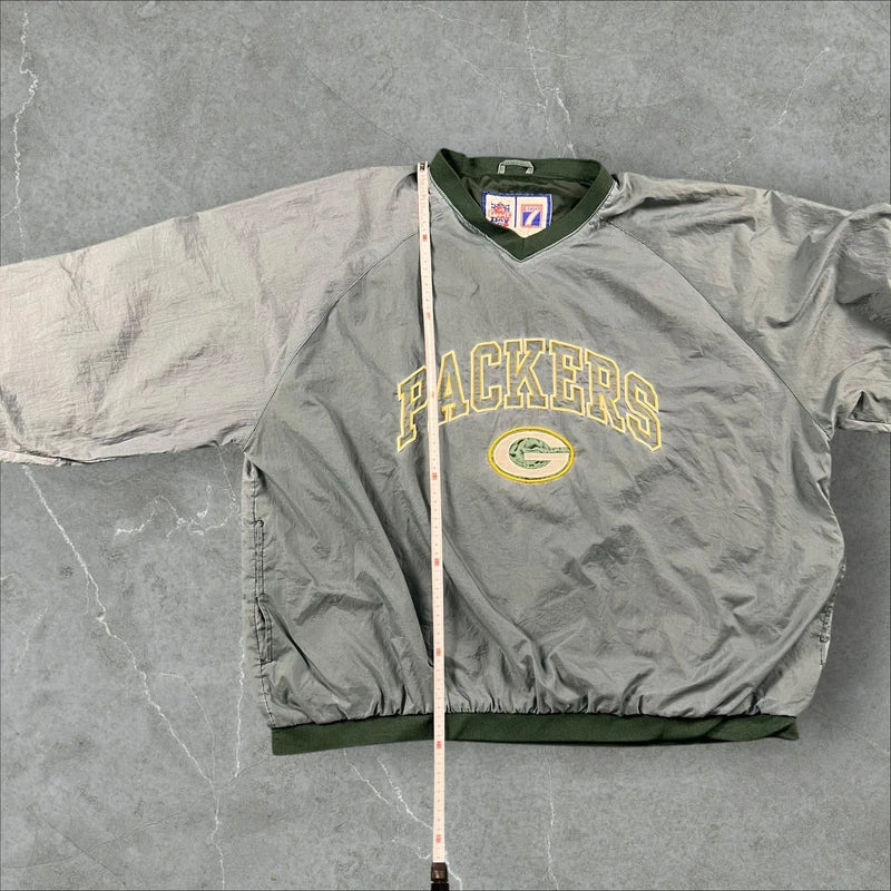 Giacca a vento NFL vintage logo 7 Green Bay Packers Game Day NFL