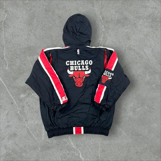 Giacca Starter x NBA vintage anni 90 Chicago Bulls NBA