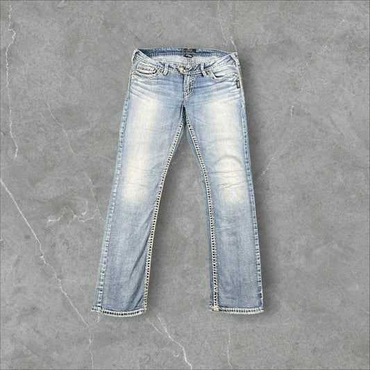 Jeans Silver vintage Y2K Vintage Dressing