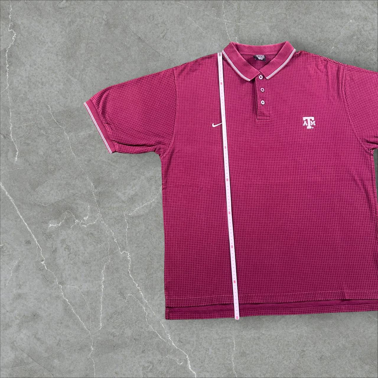 Polo Nike x Texas A&M Maroon Wavepane Nike