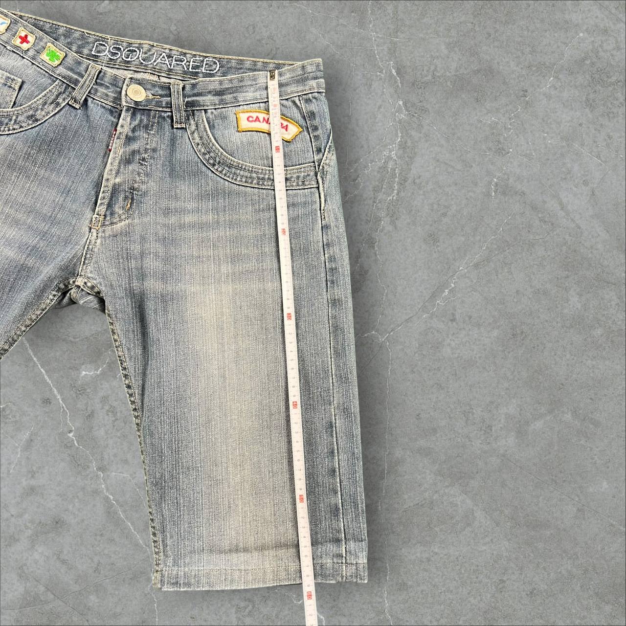 Pantaloncini in Denim vintage Dsquared2 00s Always Fresh Motherfucker Dsquared2