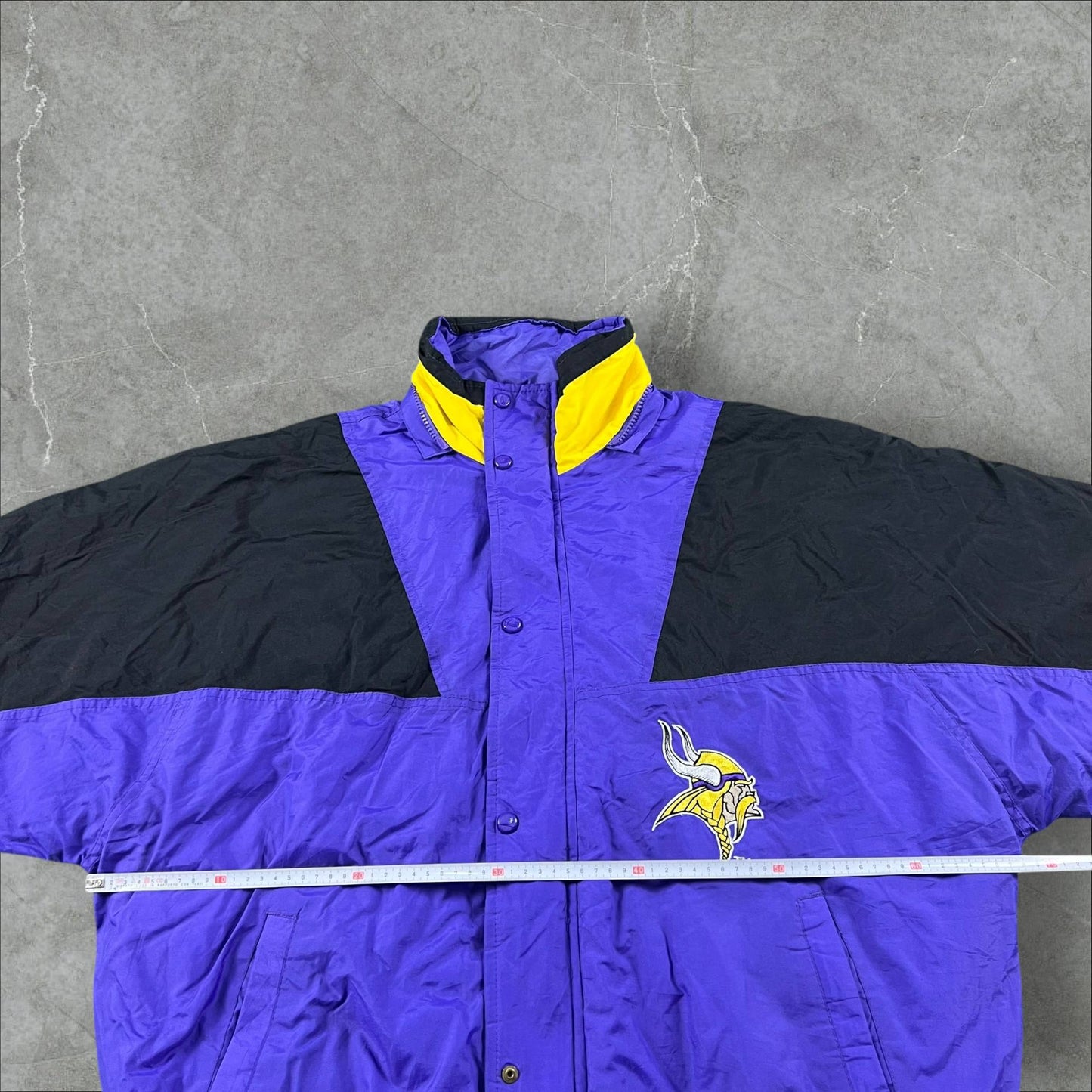 Giacca vintage NFL Minnesota Vikings Chalk Line by Russell Athletic NFL