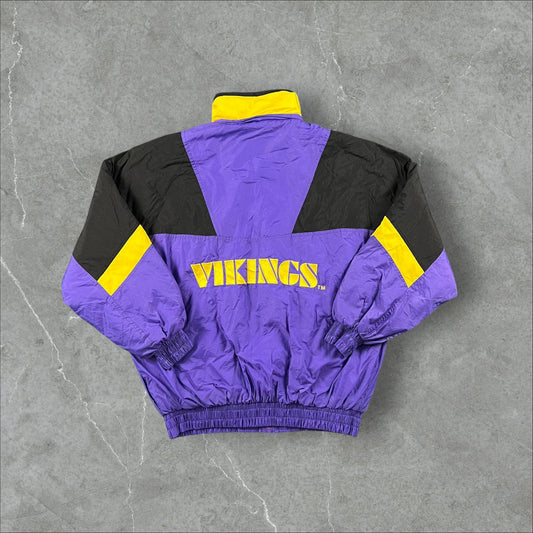 Giacca vintage NFL Minnesota Vikings Chalk Line by Russell Athletic NFL