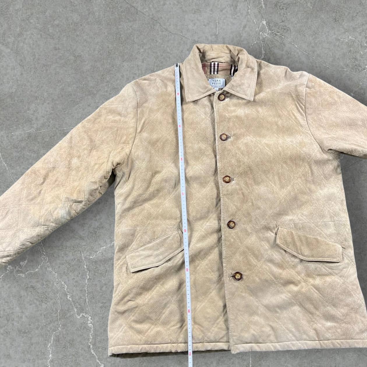 Giacca vintage in pelle scamosciata Vintage Dressing