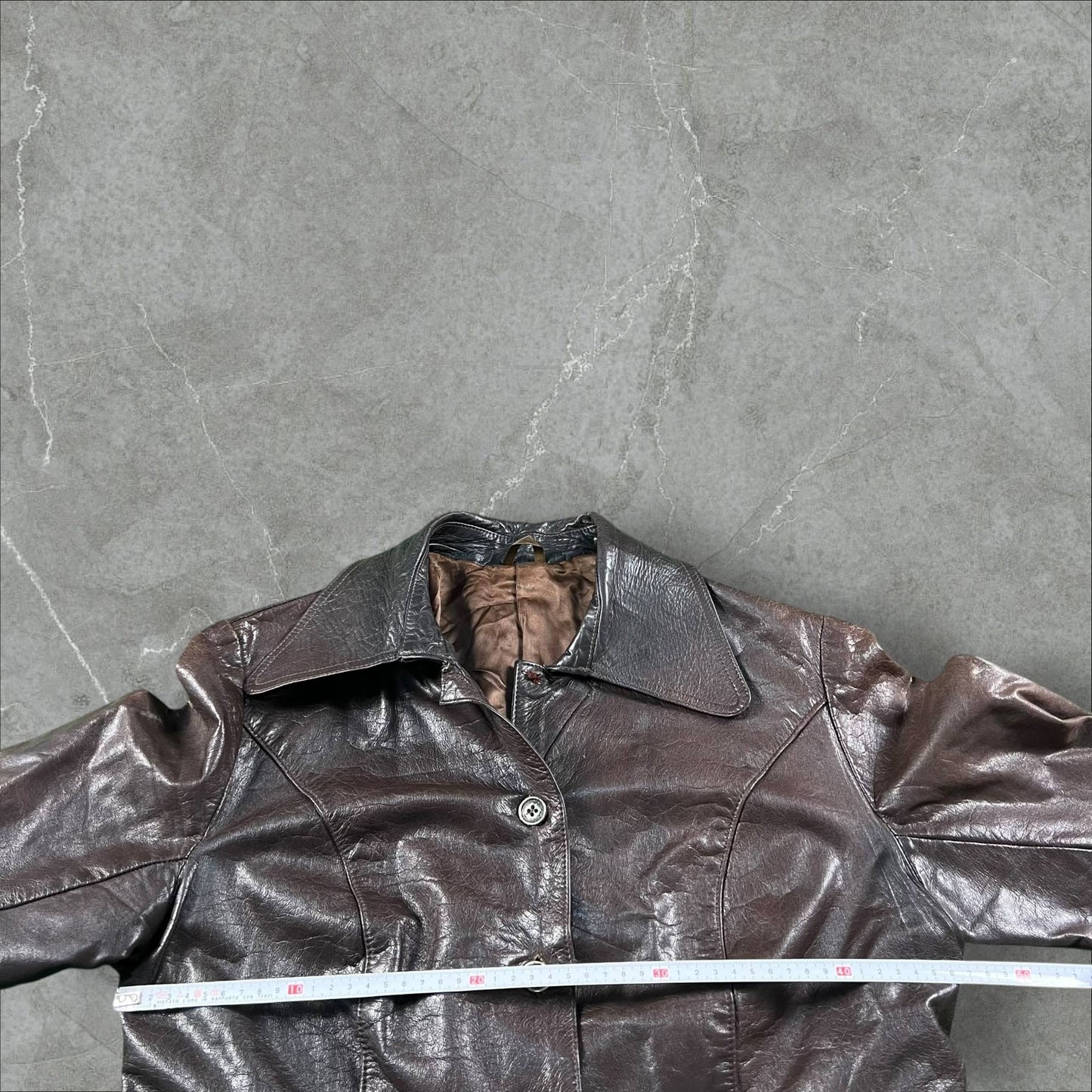 Giacca vintage in pelle Vintage Dressing