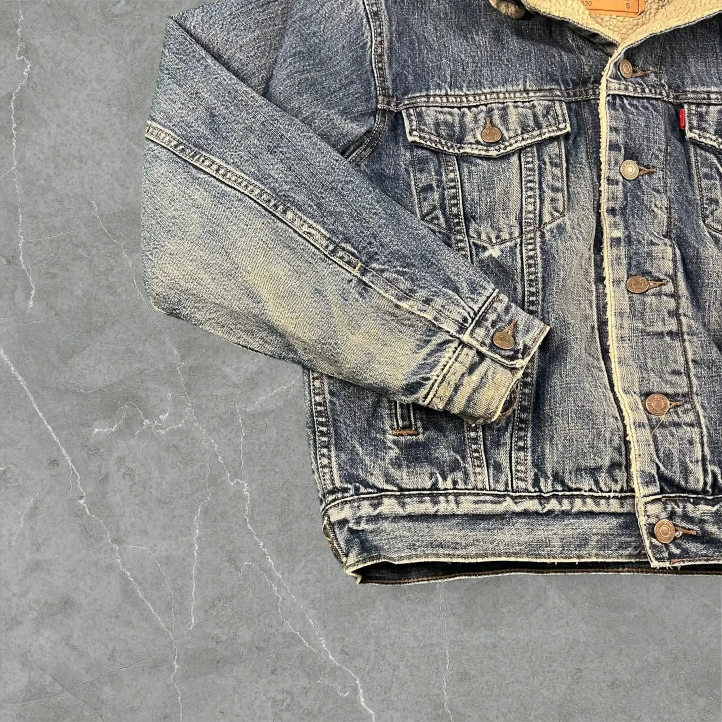Giacca in jeans sherpa vintage Levi’s Levi's