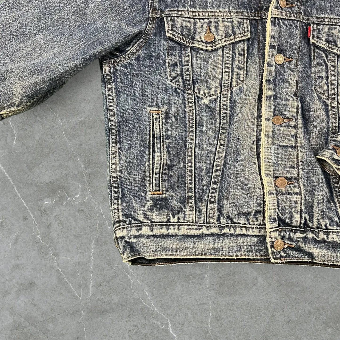 Giacca in jeans sherpa vintage Levi’s Levi's