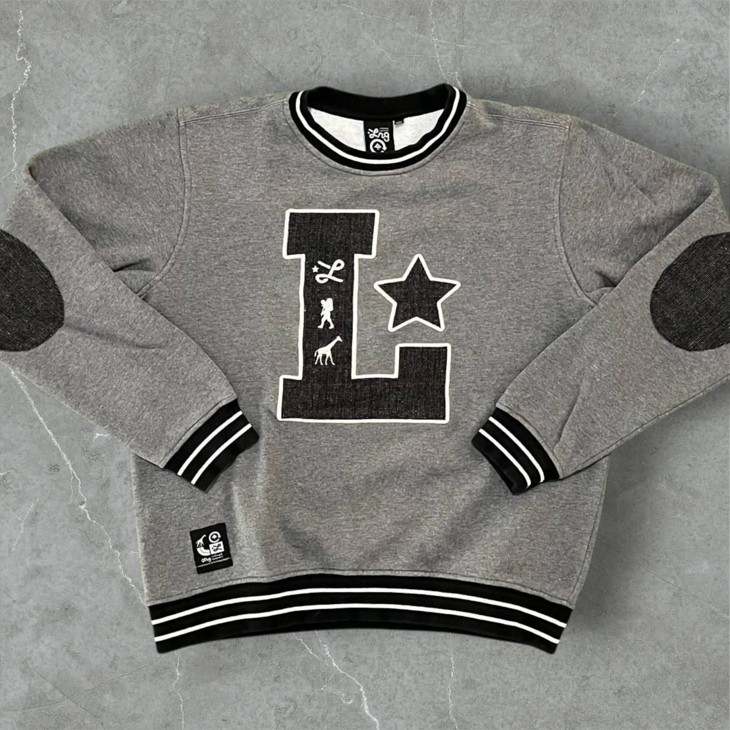 Felpa old school LNG Vintage Dressing