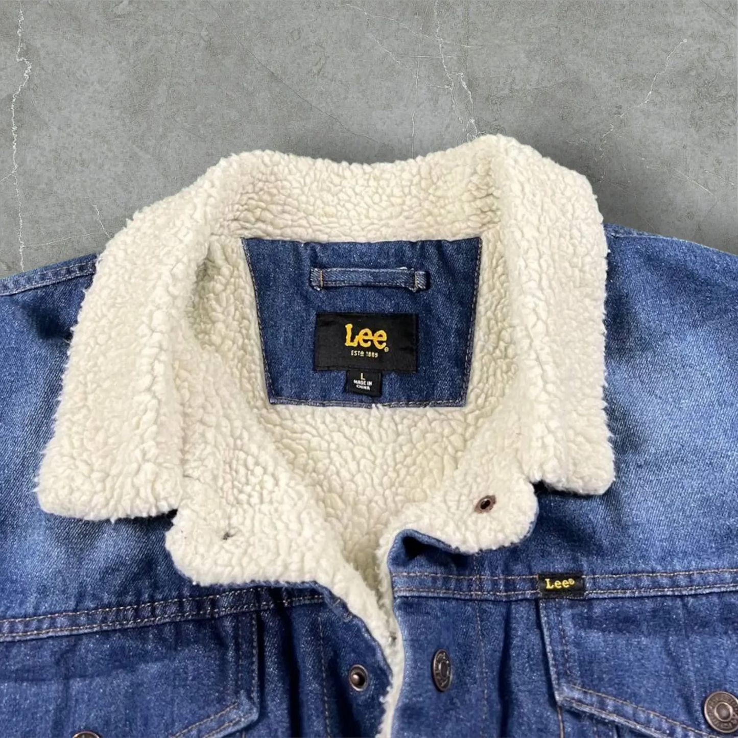 Giacca in jeans vintage Lee Lee