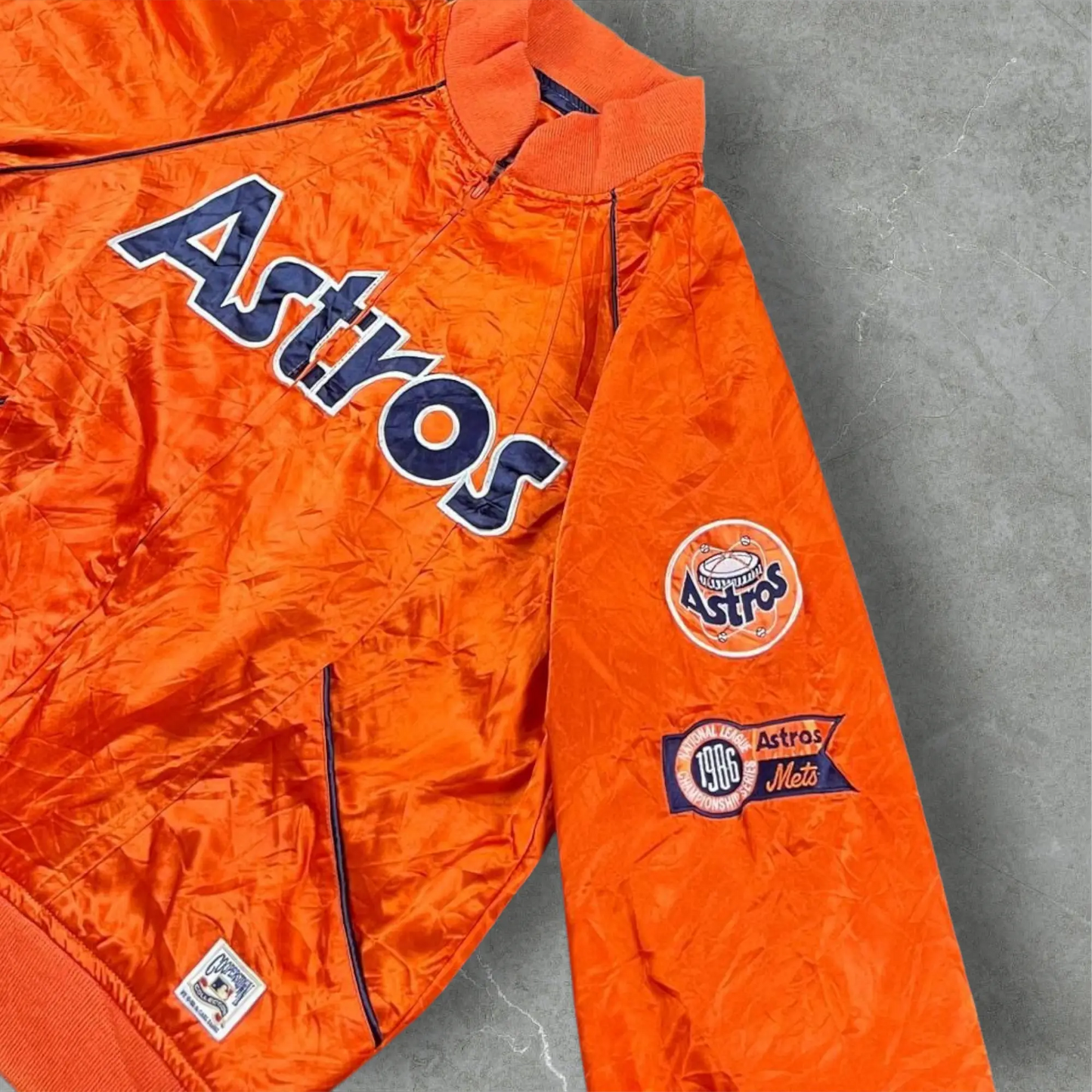 Giacca vintage anni 80 Houston Astros MLB