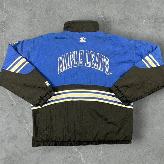 Giubbotto vintage Starter Toronto Maple Leafs NHL