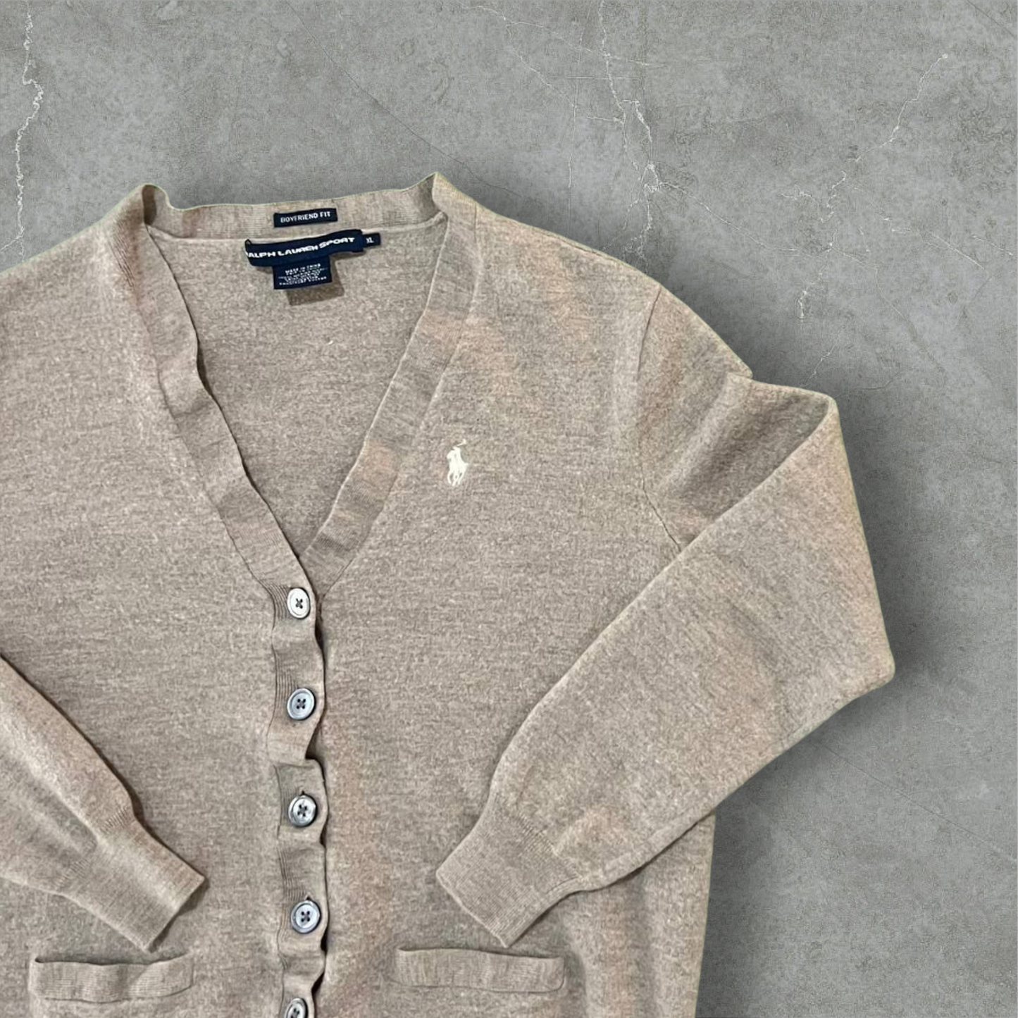 Cardigan Ralph Lauren Sport 100% Lana Ralph Lauren