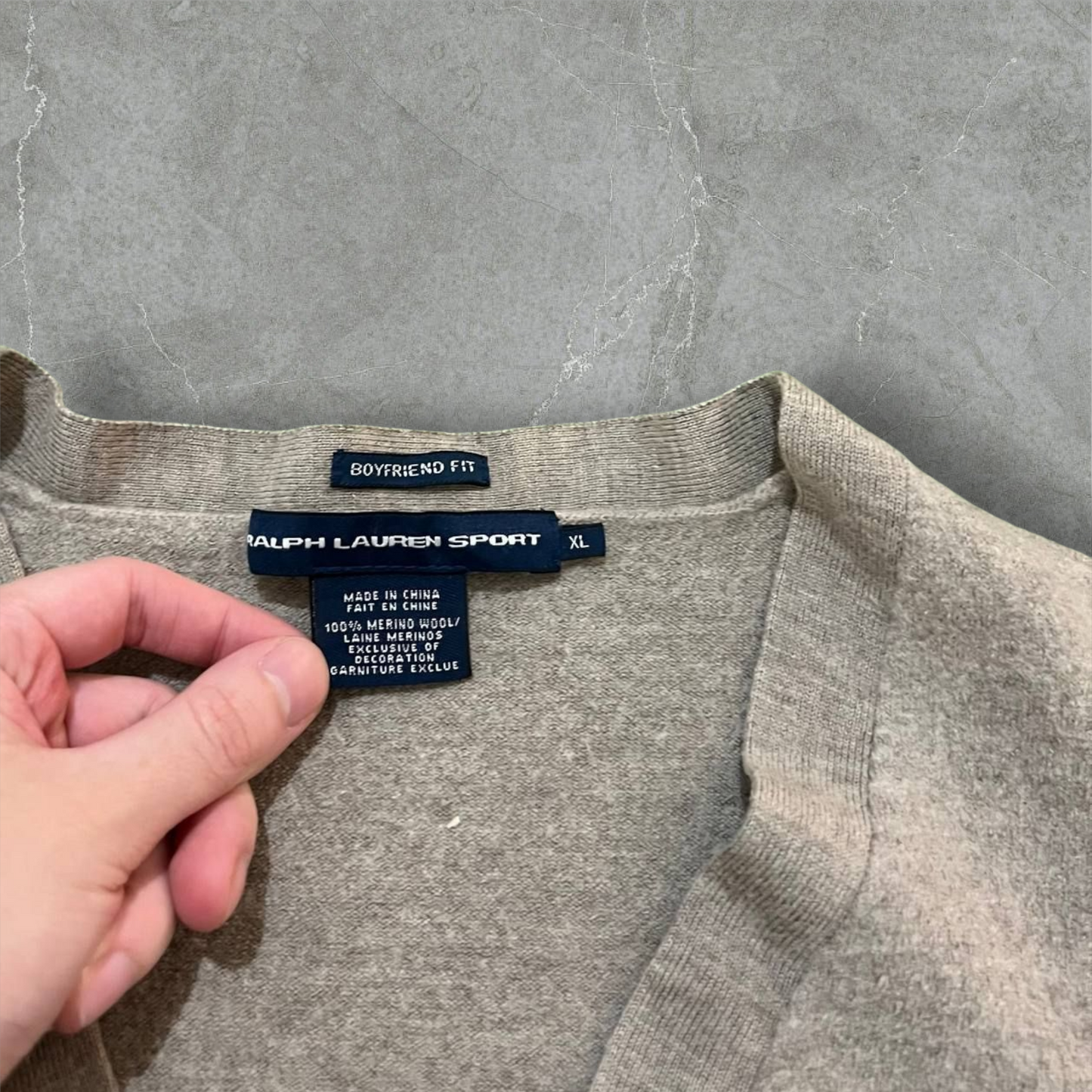 Cardigan Ralph Lauren Sport 100% Lana Ralph Lauren