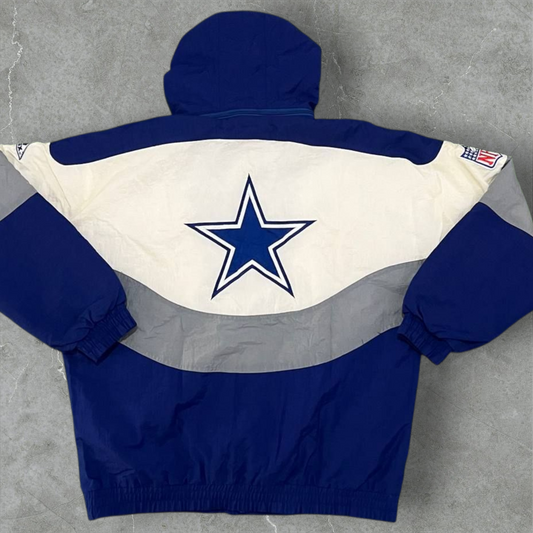 Giacca vintage 90' NFL Dallas Cowboys Apex One Pro Line NFL