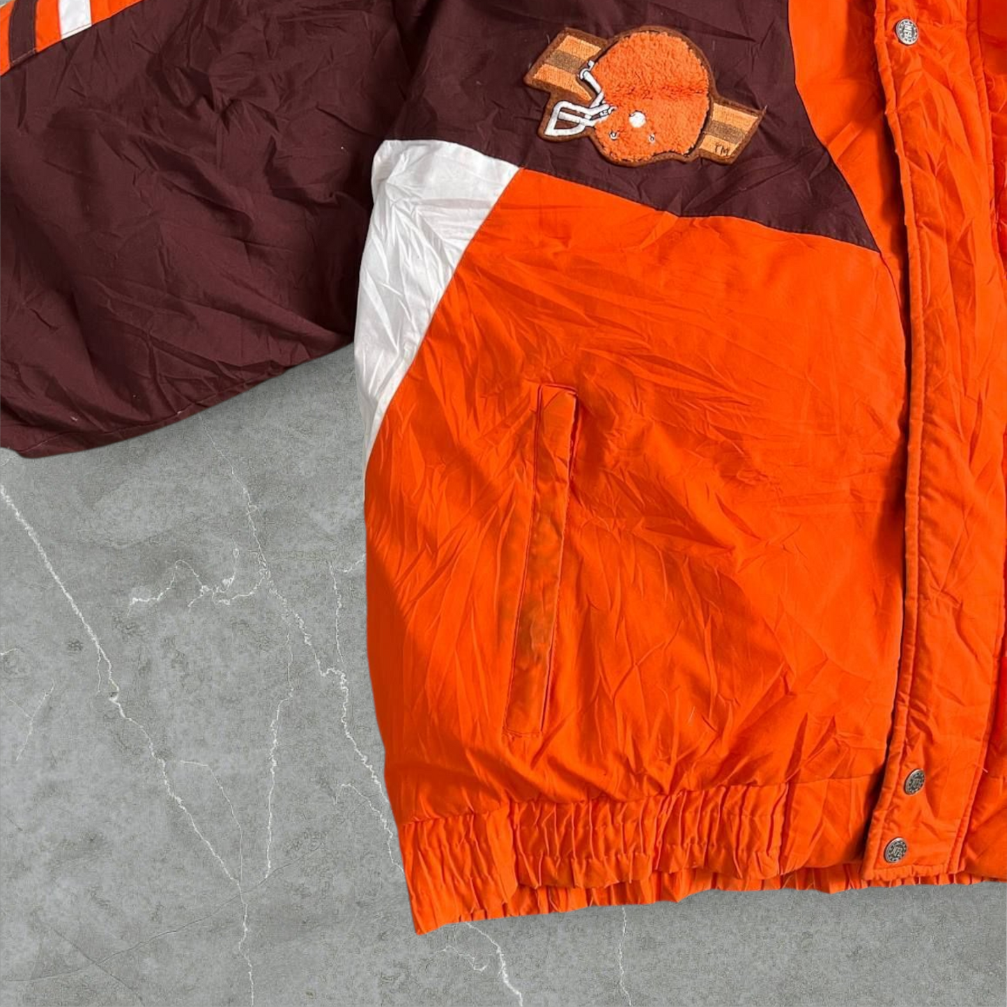 Giubbotto vintage NFL Cleveland Browns NFL