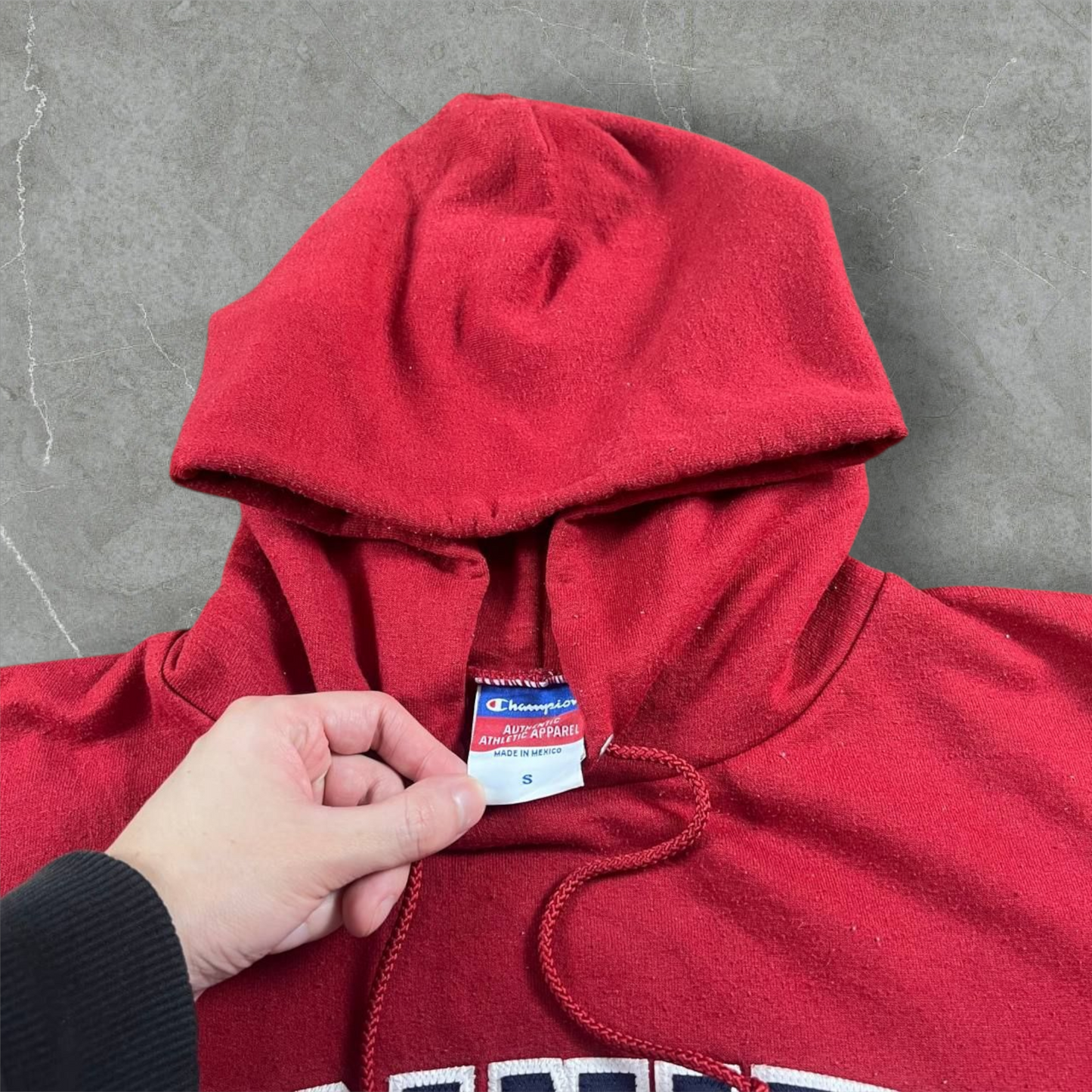 Felpa vintage Champion Trinity University Champion