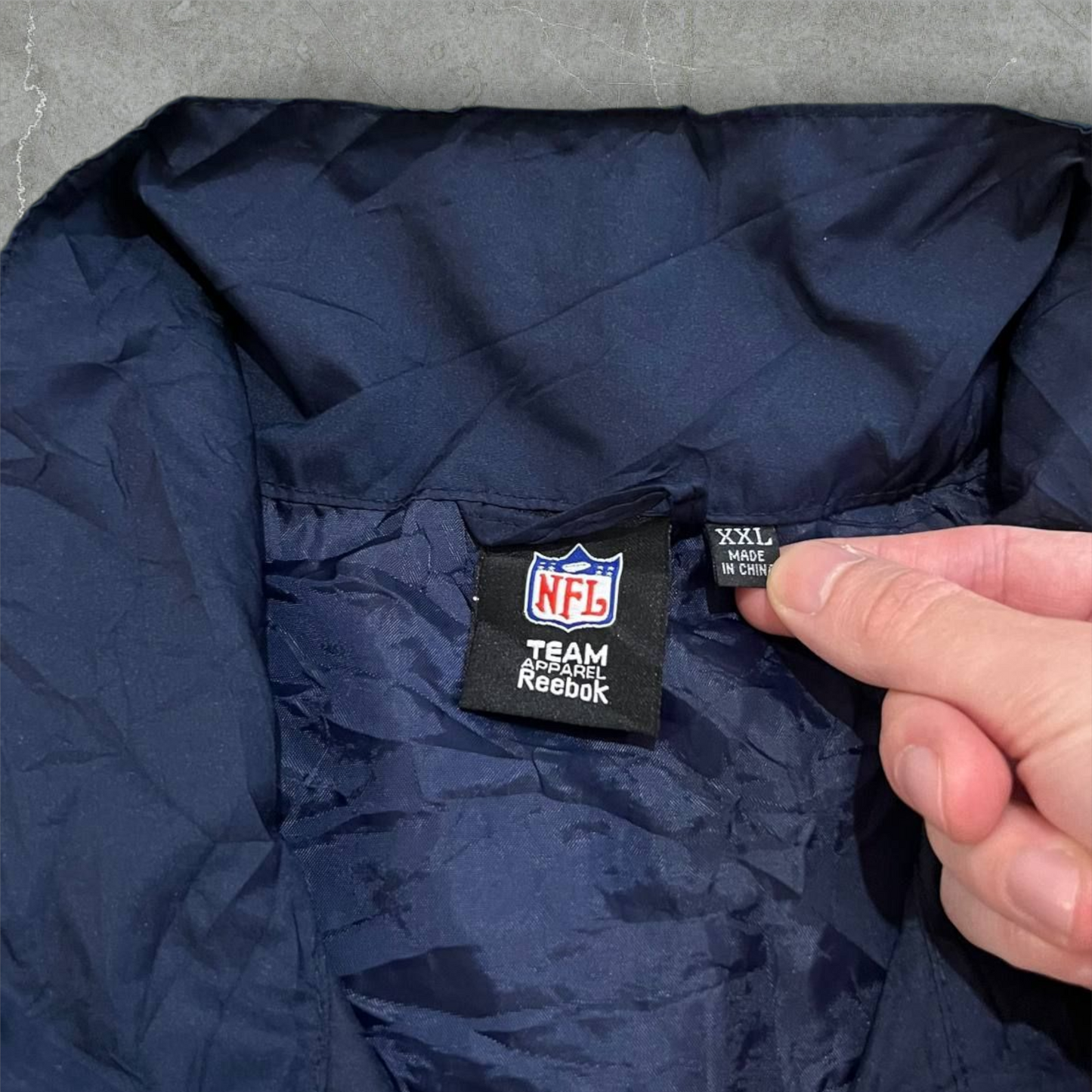 Giacca NFL Team Apparel Reebook New England Patriots NFL