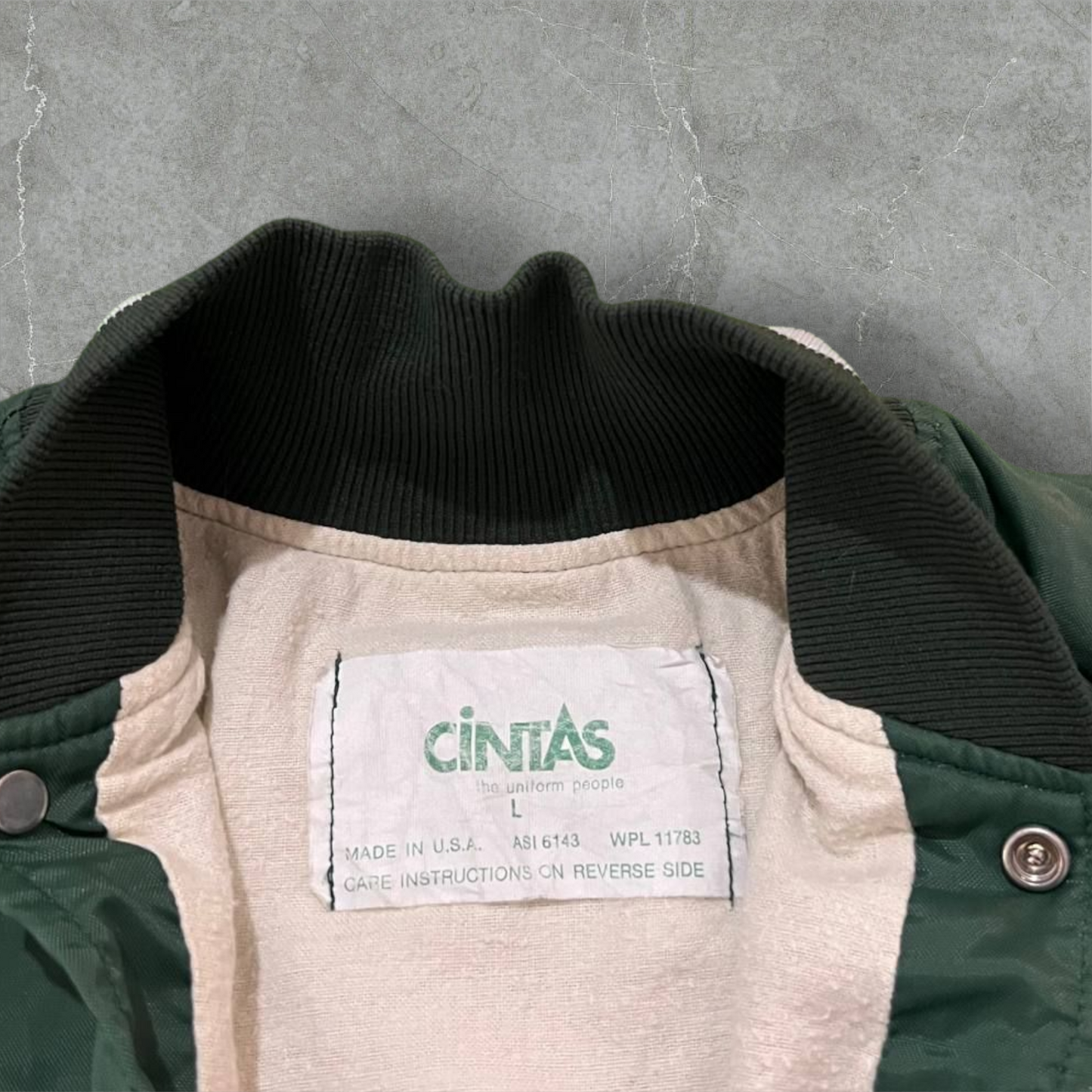 Giacca varsity vintage Carpet Clean Vintage Dressing