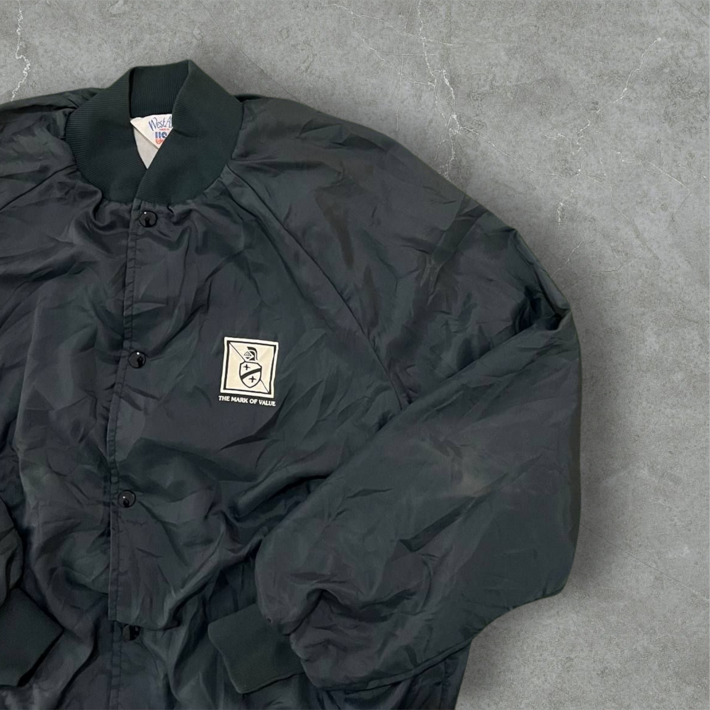 Giacca varsity vintage "The Mark of Value" Vintage Dressing