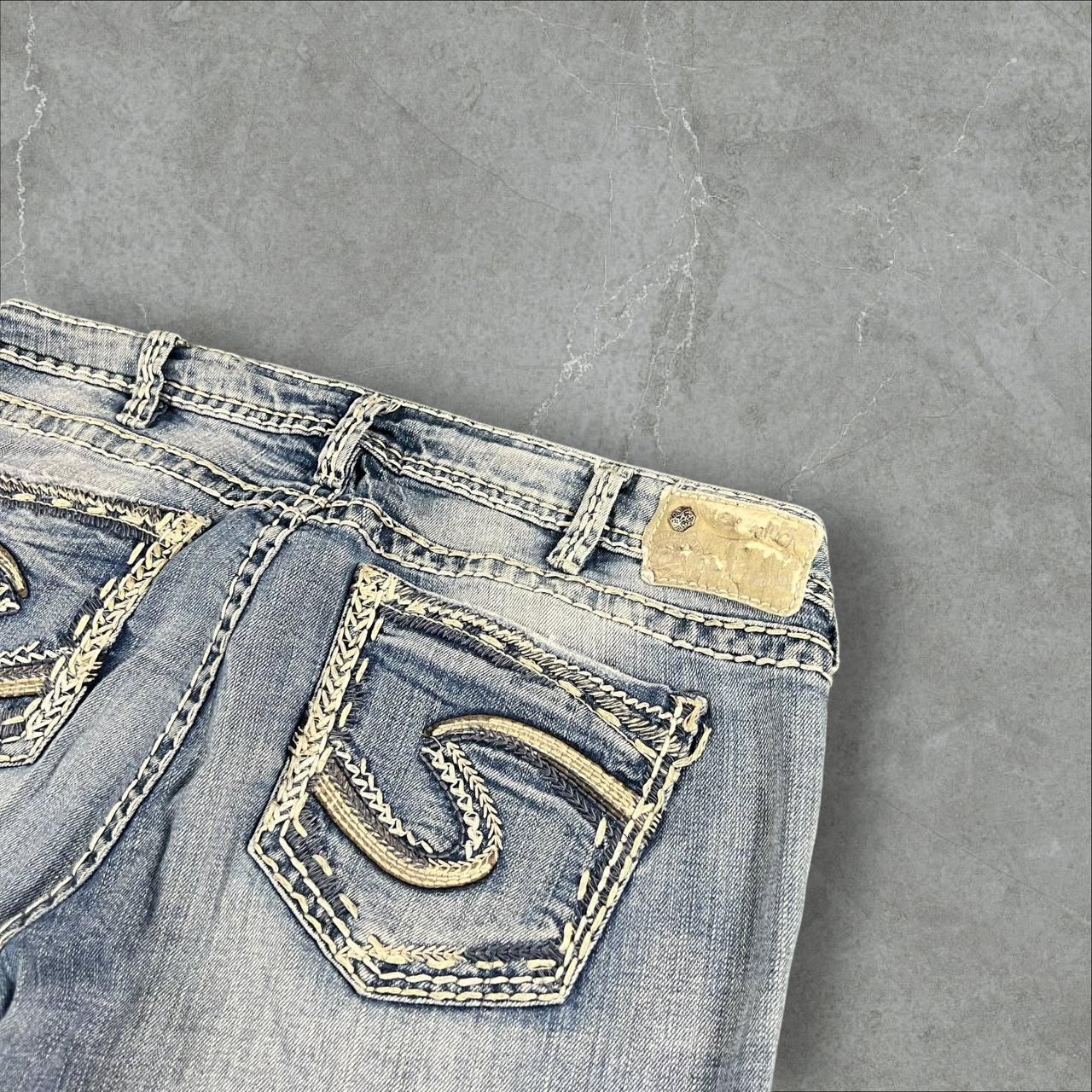 Jeans Silver vintage Y2K Vintage Dressing