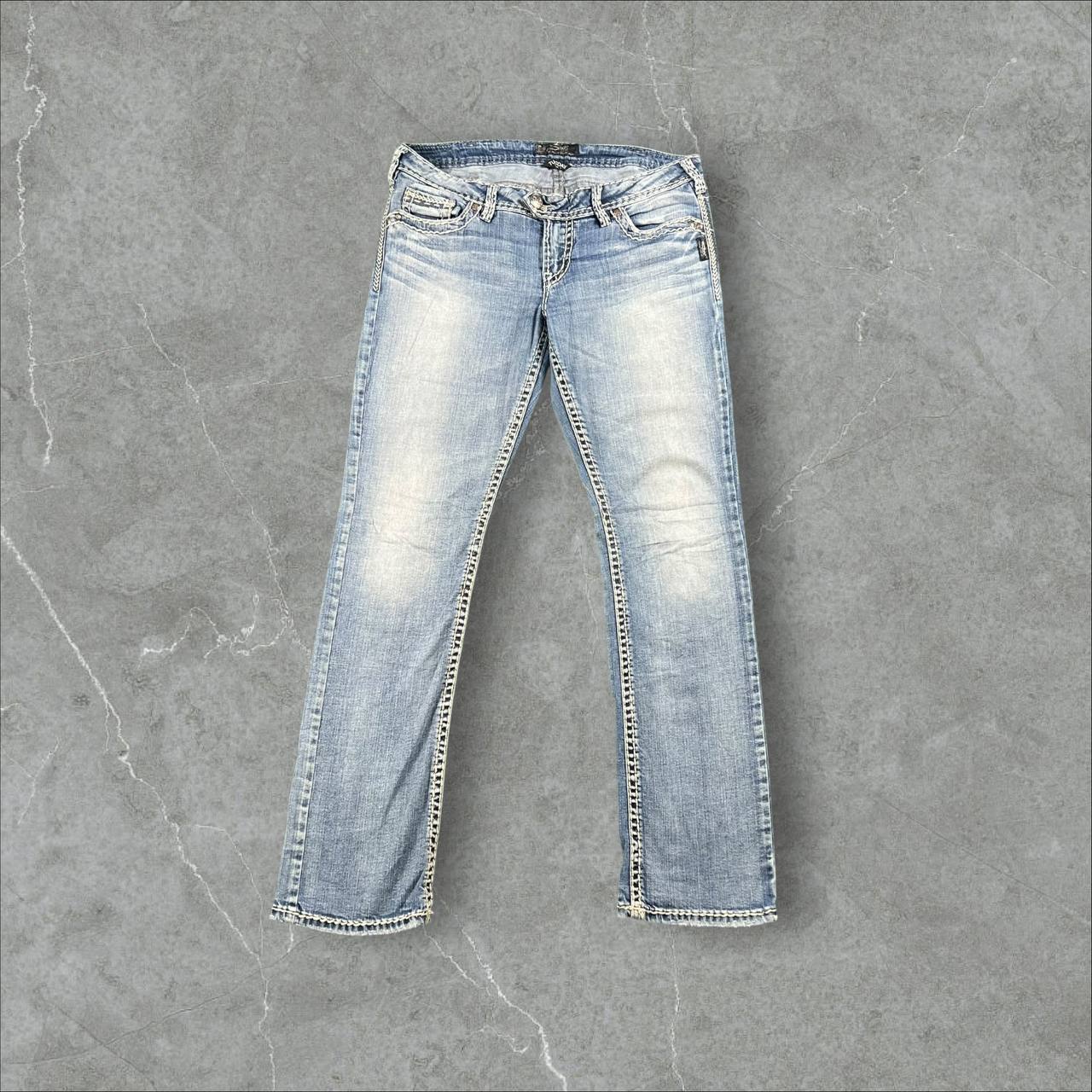 Jeans Silver vintage Y2K Vintage Dressing