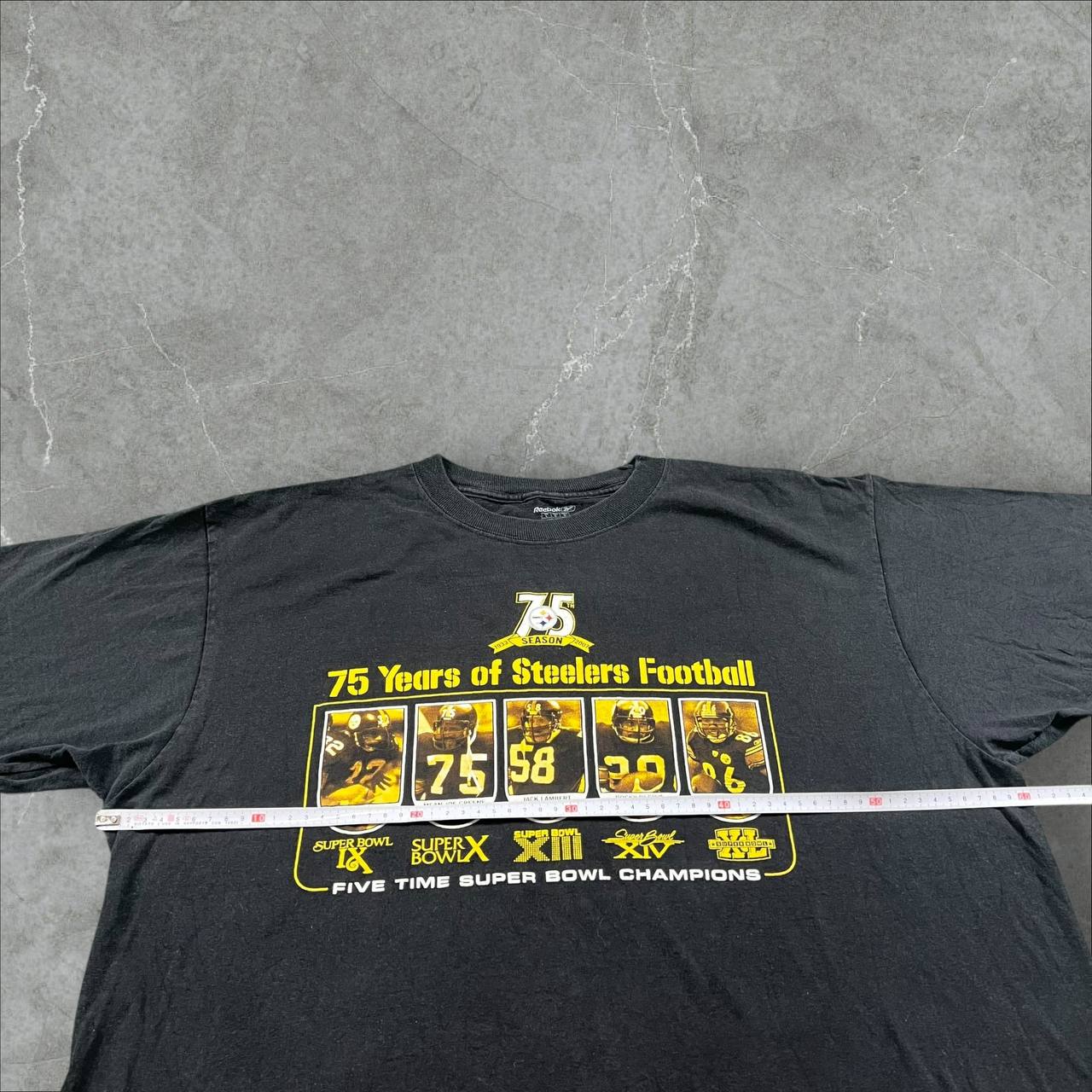 T-Shirt Pittsburgh Steelers 75 Years NFL NFL
