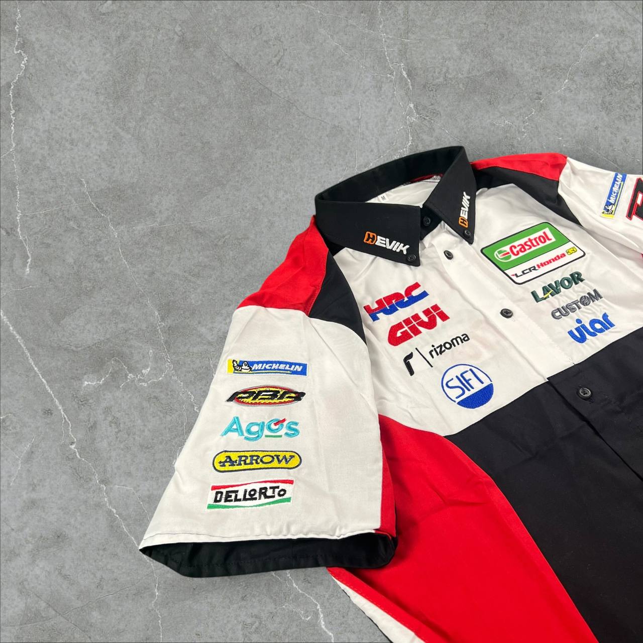 Camicia a maniche corte Honda HRC MotoGP Racing Honda