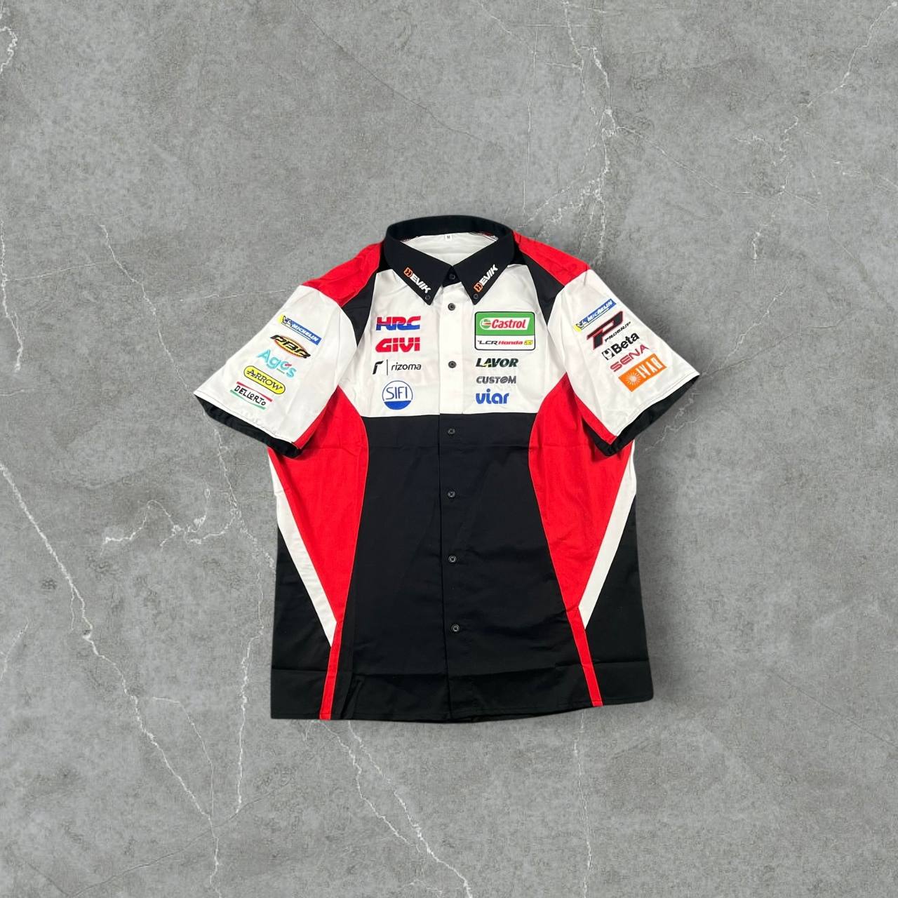 Camicia a maniche corte Honda HRC MotoGP Racing Honda