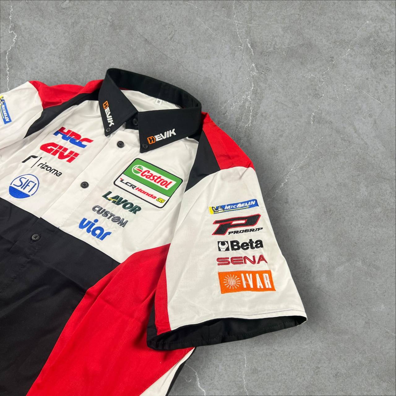 Camicia a maniche corte Honda HRC MotoGP Racing Honda