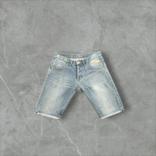 Pantaloncini in Denim vintage Dsquared2 00s Always Fresh Motherfucker Dsquared2