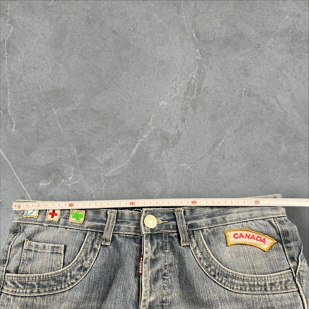 Pantaloncini in Denim vintage Dsquared2 00s Always Fresh Motherfucker Dsquared2