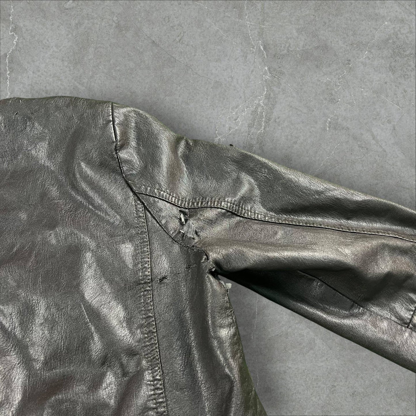 Bomber vintage Top Gun Vegan Leather Top Gun