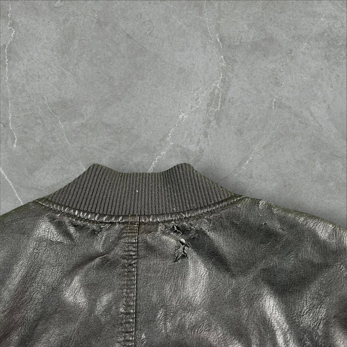 Bomber vintage Top Gun Vegan Leather Top Gun