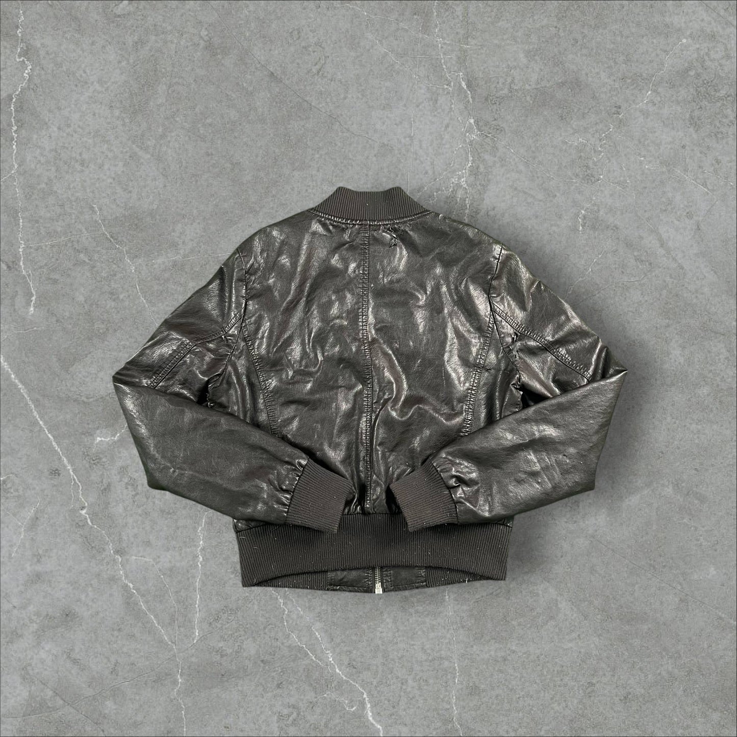 Bomber vintage Top Gun Vegan Leather Top Gun