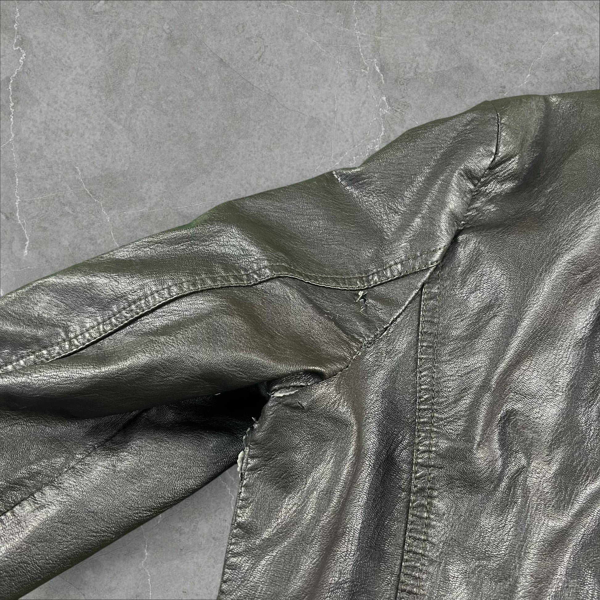 Bomber vintage Top Gun Vegan Leather Top Gun