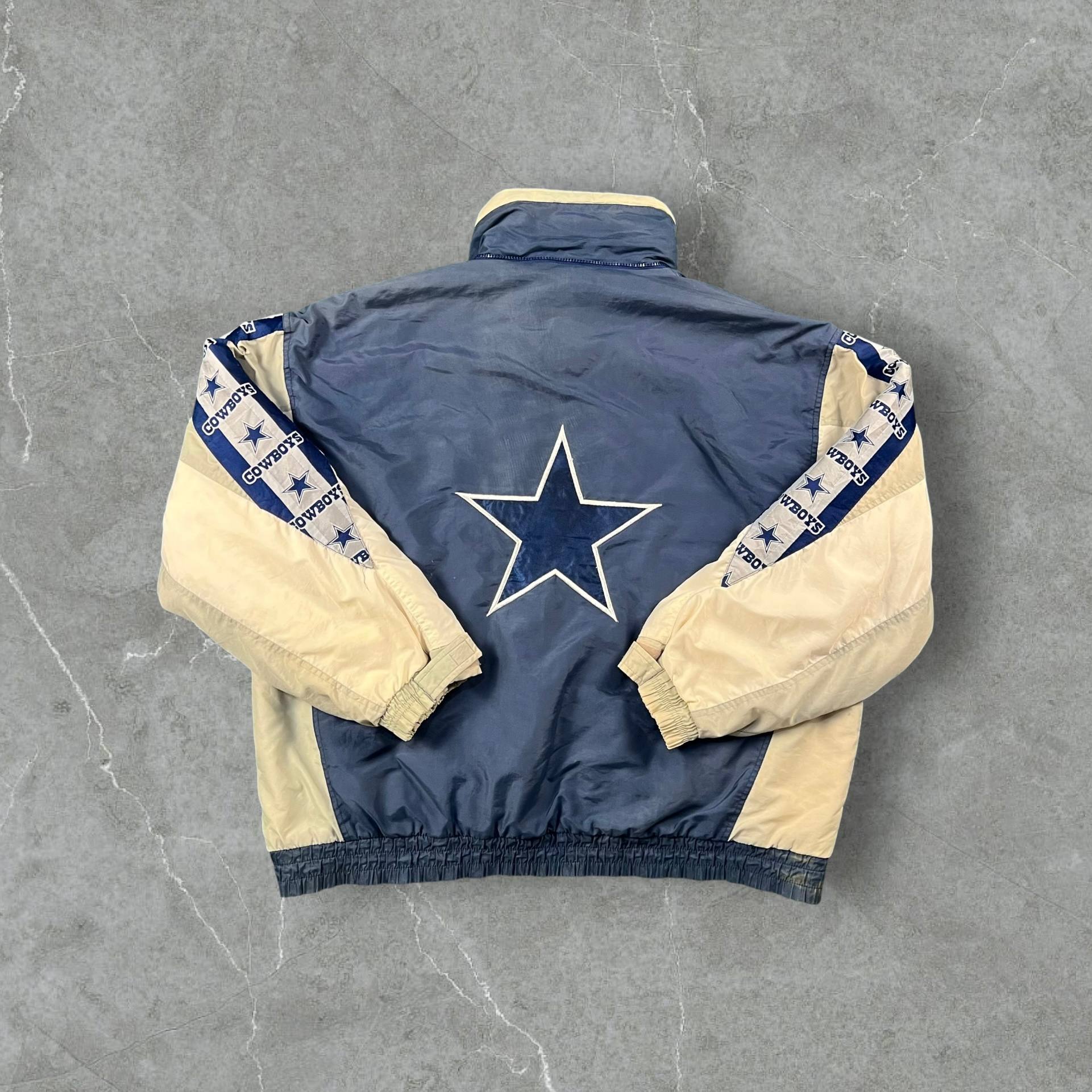 Giubbotto vintage anni 90 Dallas Cowboys NFL Game Day NFL