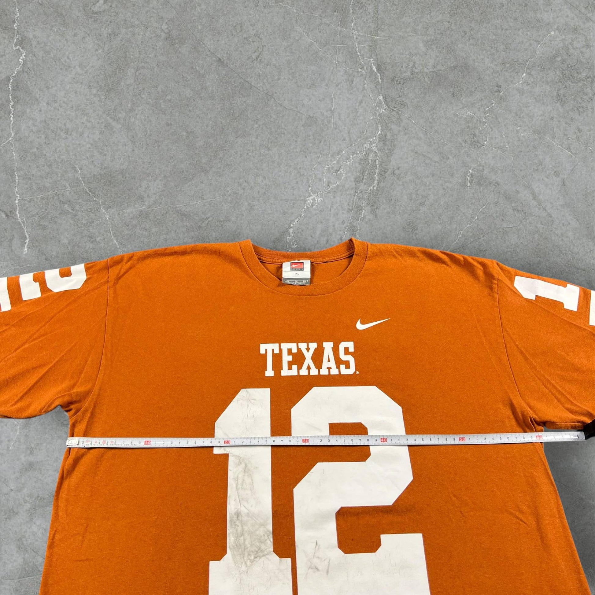 T-Shirt 2000s Texas Longhorns #12 Nike NCAA Nike