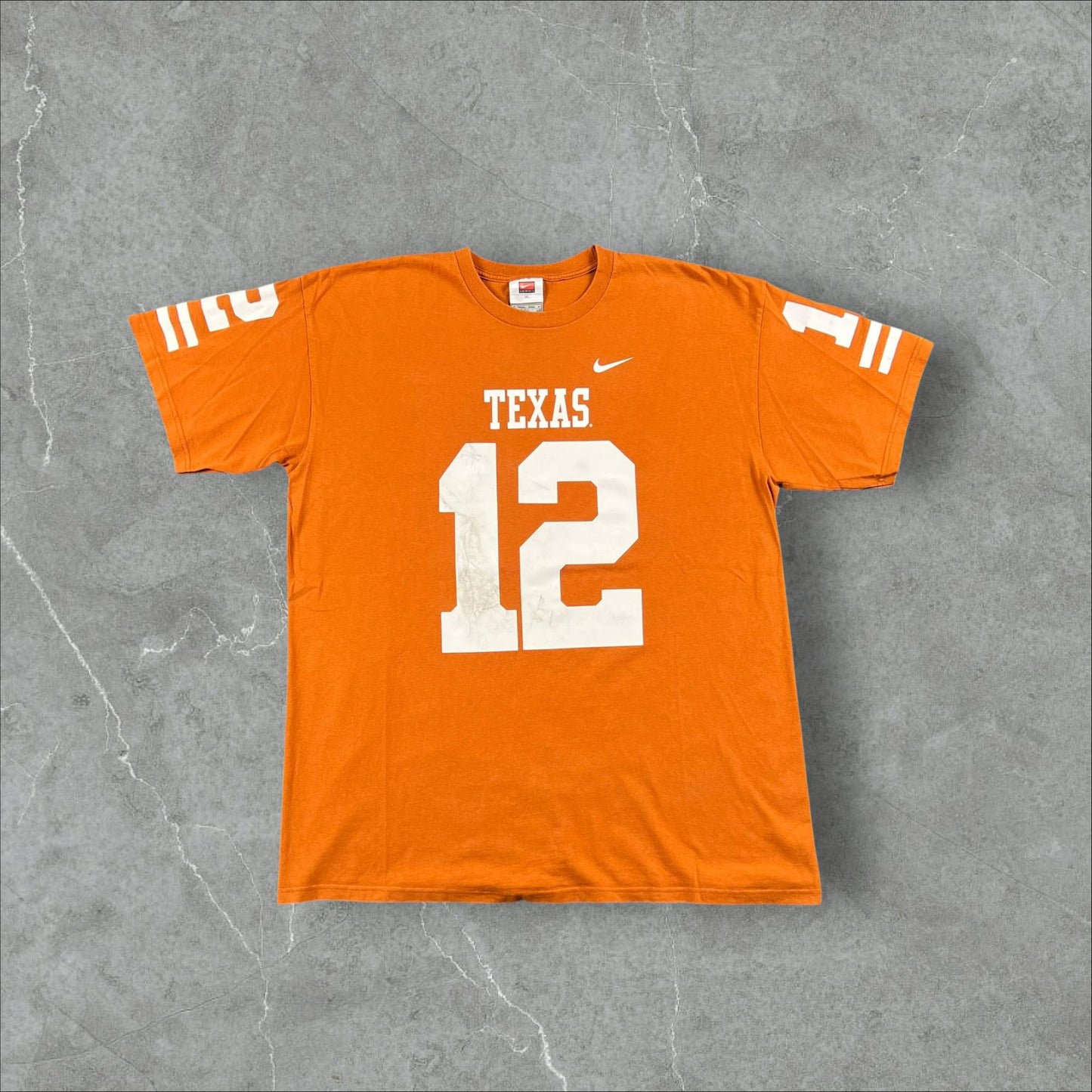 T-Shirt 2000s Texas Longhorns #12 Nike NCAA Nike