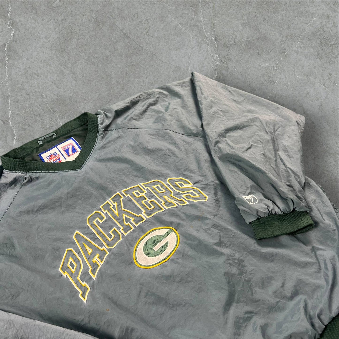 Giacca a vento NFL vintage logo 7 Green Bay Packers Game Day NFL
