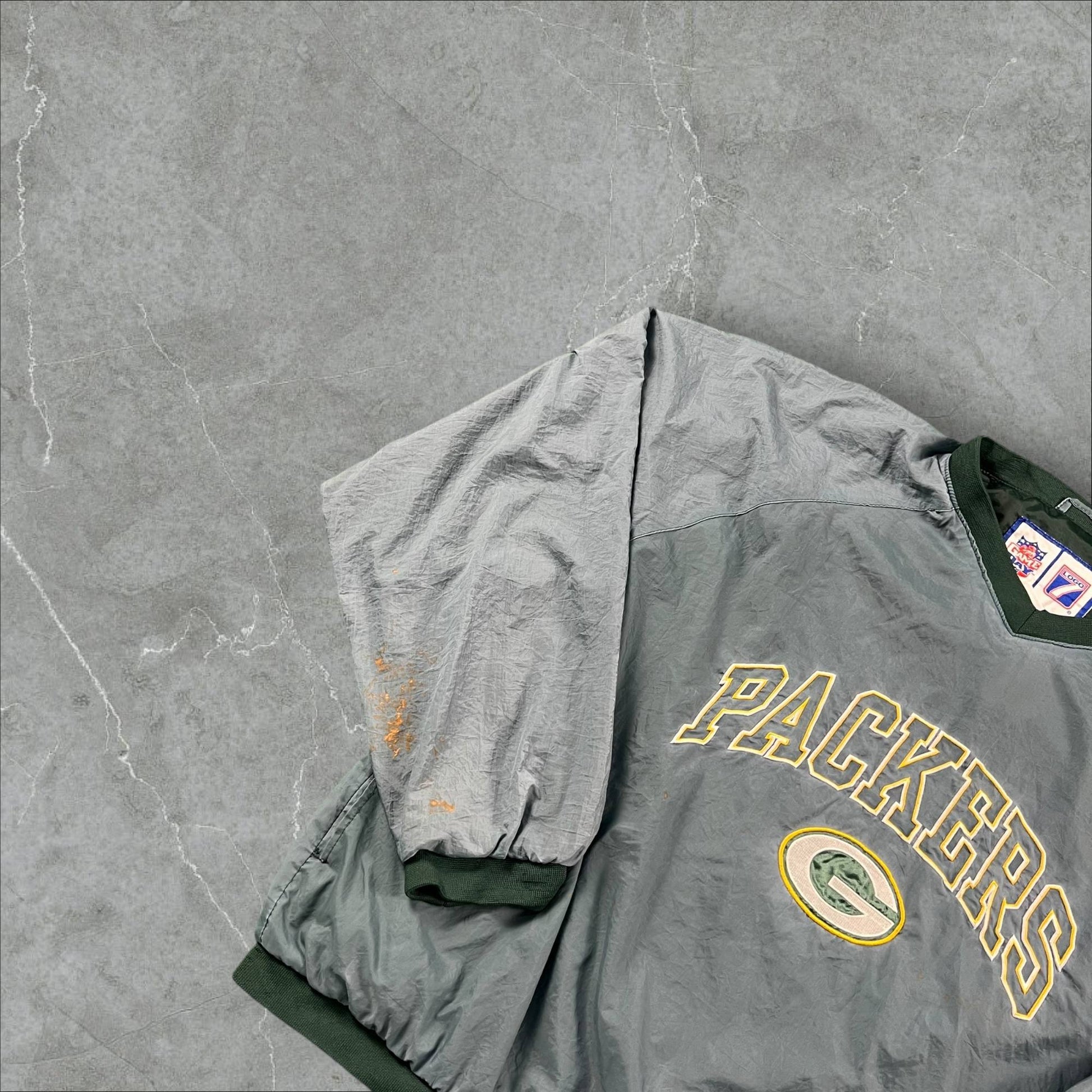 Giacca a vento NFL vintage logo 7 Green Bay Packers Game Day NFL