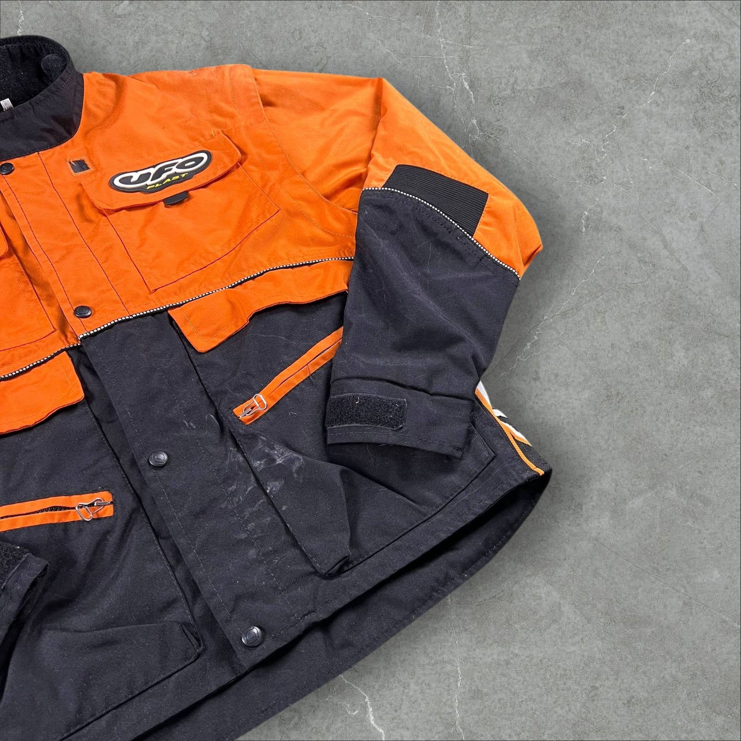 Giacca da moto cross vintage Ufo Plast Vintage Dressing