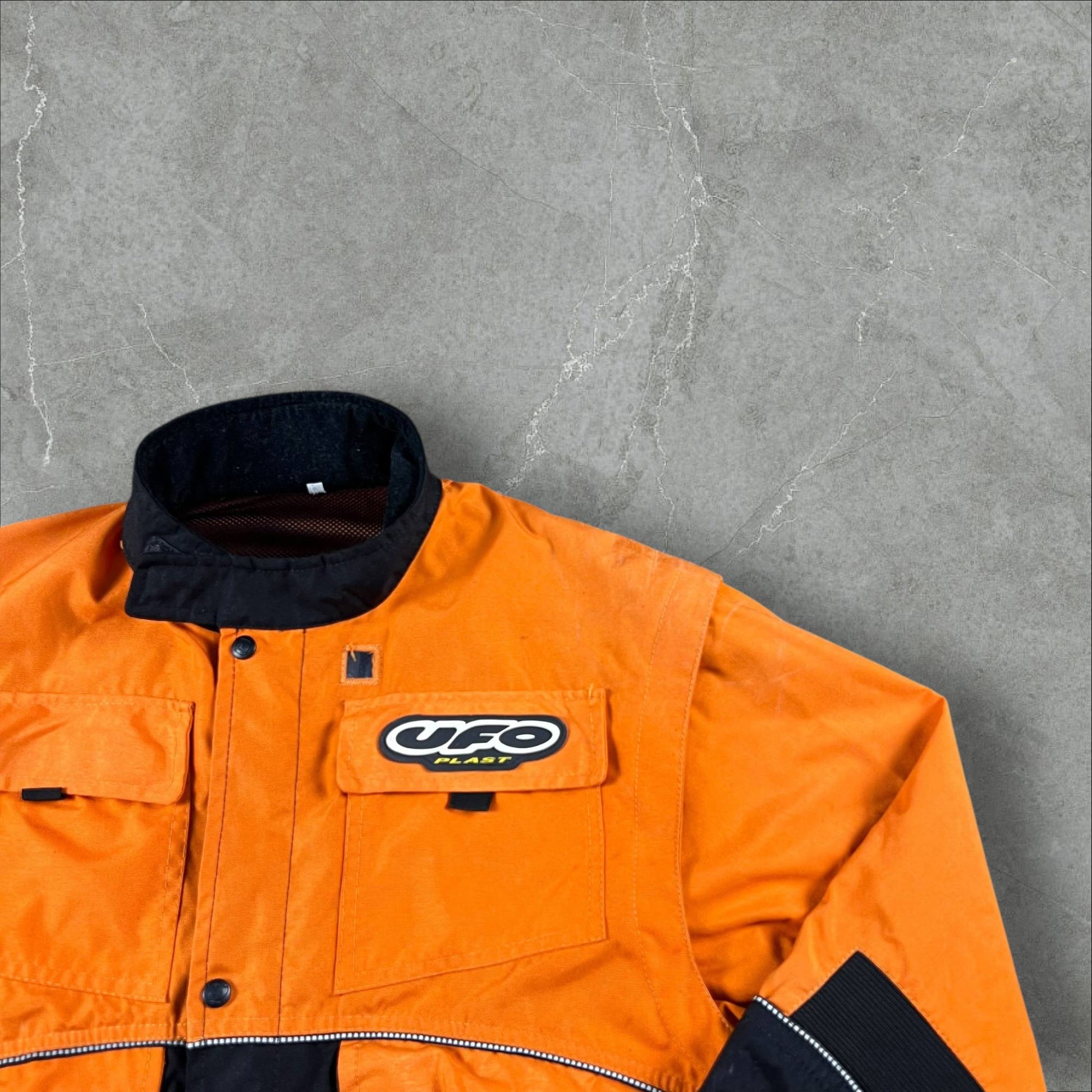 Giacca da moto cross vintage Ufo Plast Vintage Dressing