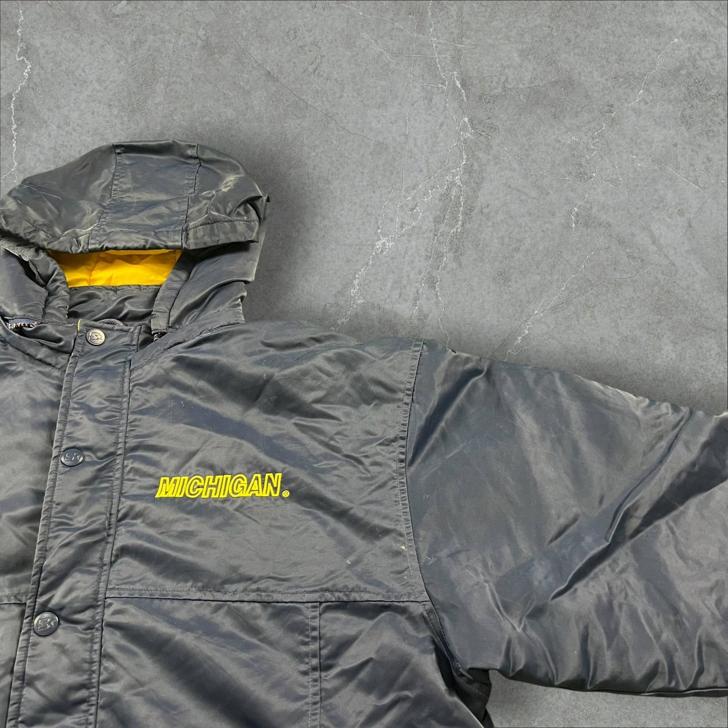 Giubbotto vintage Starter NCAA Michigan Wolverines Starter