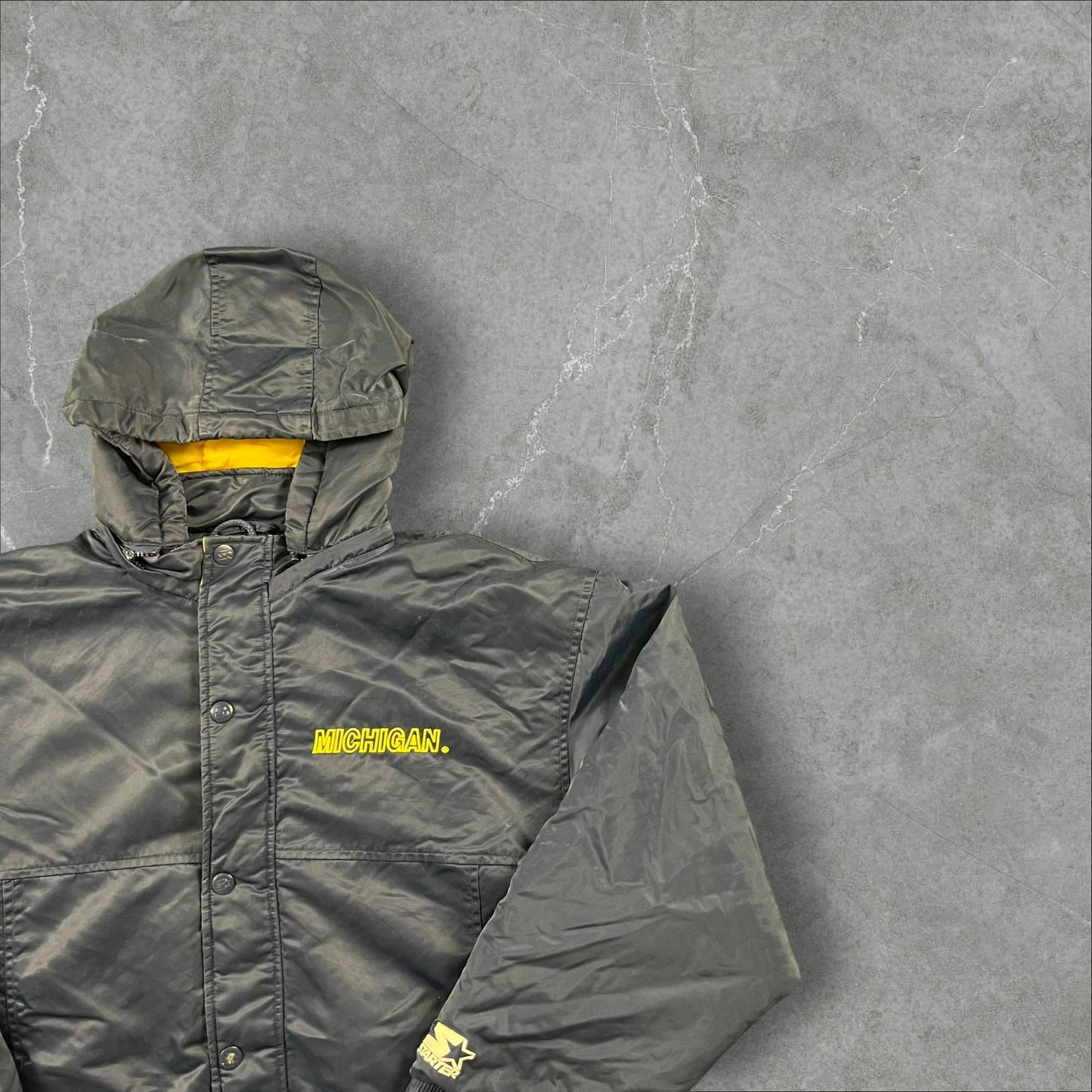 Giubbotto vintage Starter NCAA Michigan Wolverines Starter