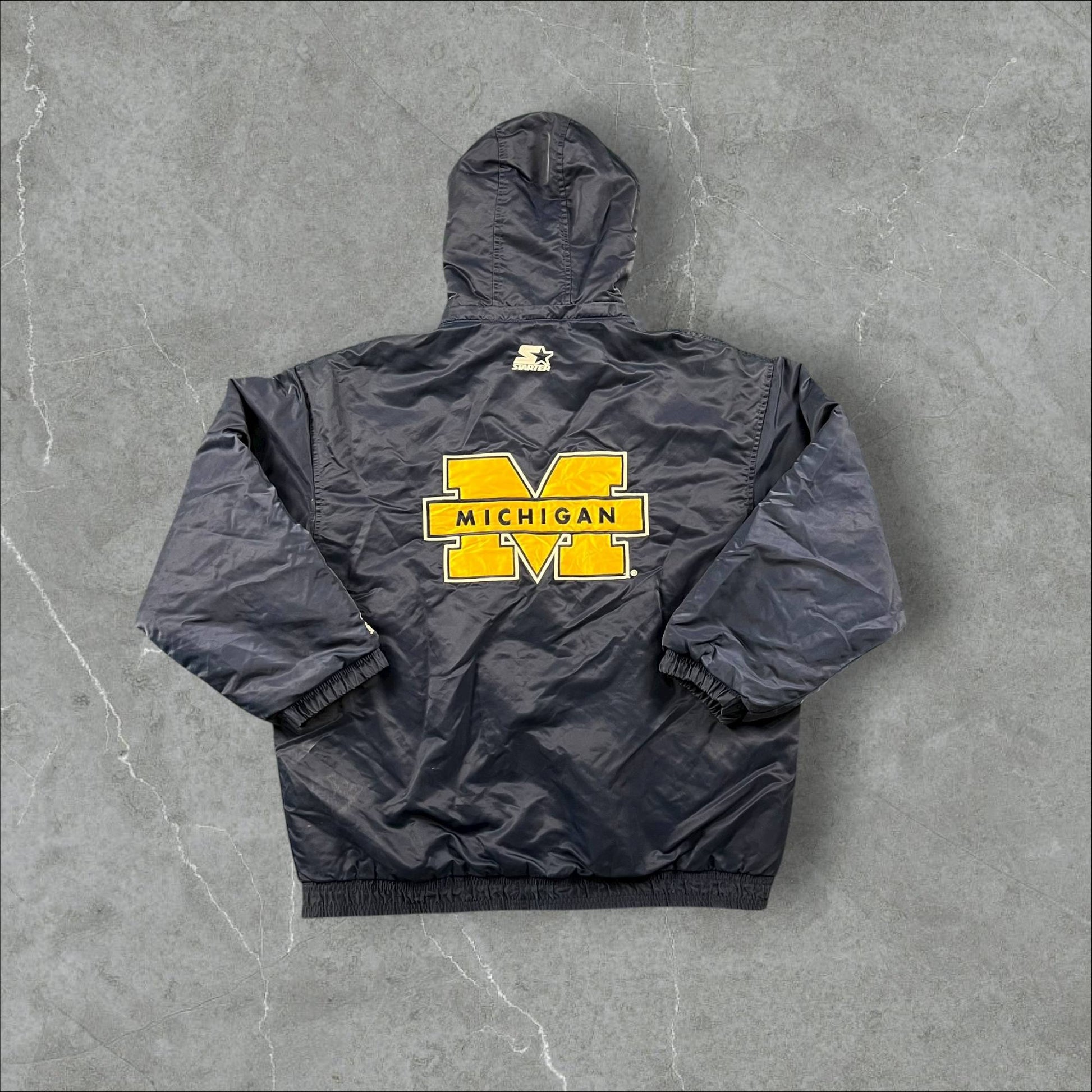 Giubbotto vintage Starter NCAA Michigan Wolverines Starter