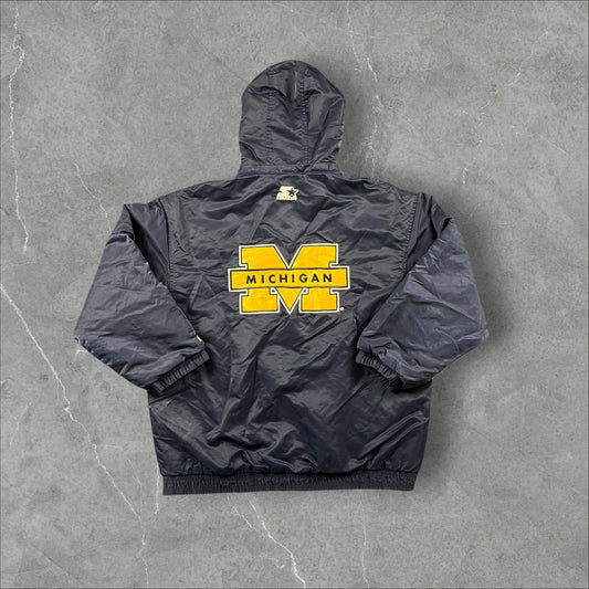 Giubbotto vintage Starter NCAA Michigan Wolverines Starter