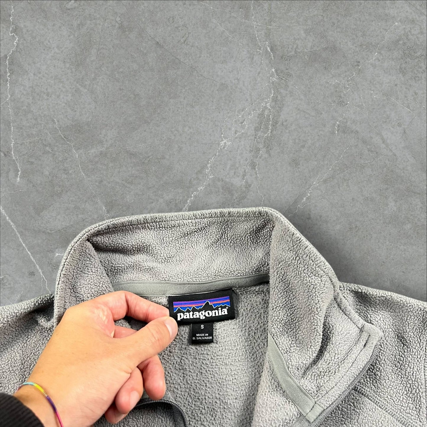 Pile vintage Patagonia Quarter Zip x Dickinson Basketball Patagonia