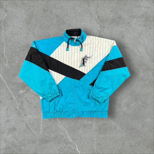 Giacca vintage anni 90 MLB Apex One dei Florida Marlins MLB