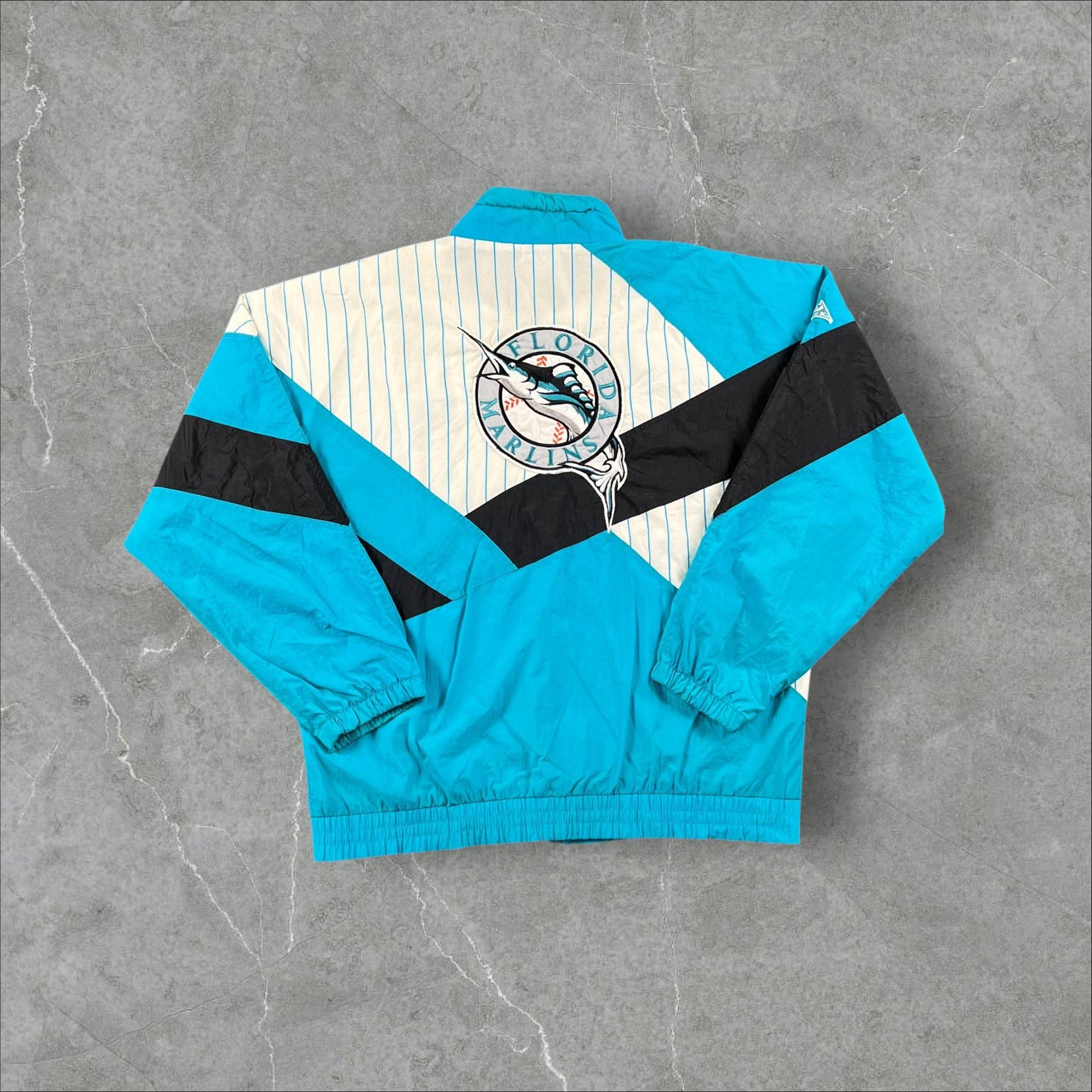 Giacca vintage anni 90 MLB Apex One dei Florida Marlins MLB