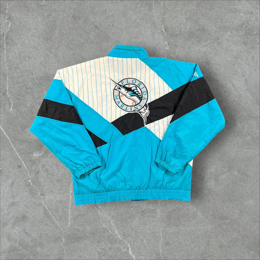 Giacca vintage anni 90 MLB Apex One dei Florida Marlins MLB